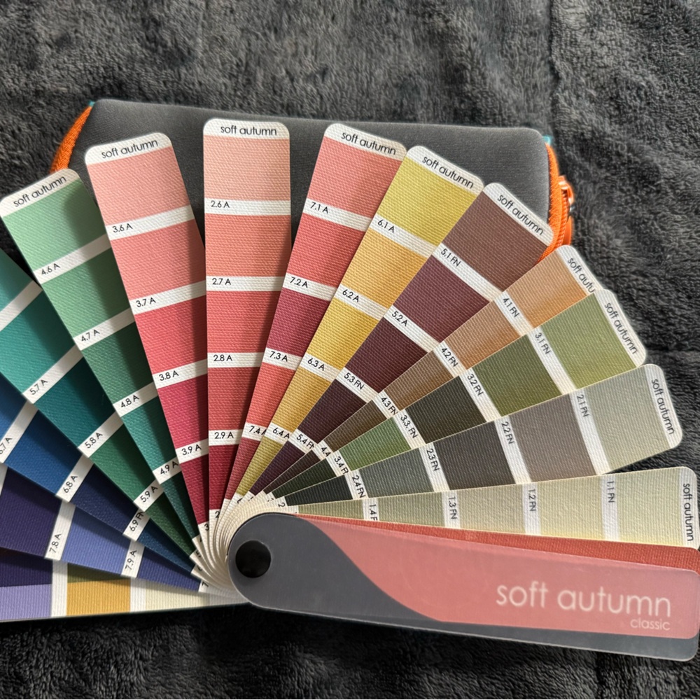 TCI Soft Autumn Classic Color Swatch Set